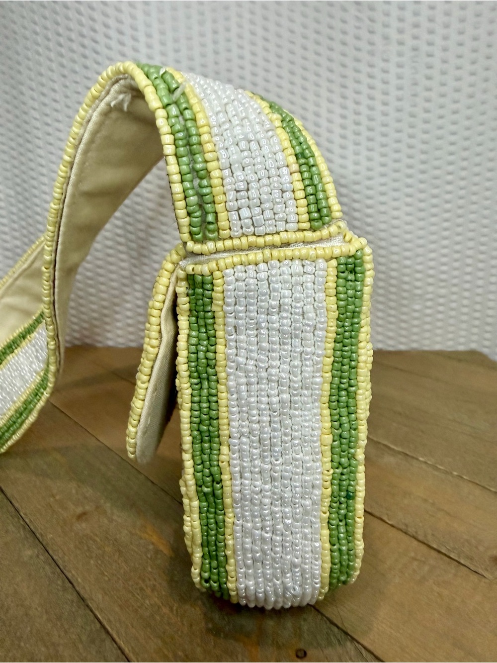 Viral Beaded Yellow and White Floral Shoulder Bag …Tjmaxx & Marshalls - Picture 2 of 9
